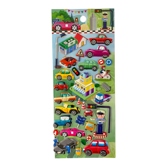 A&T Embossed Stickers Vehicles #5 || ستيكرات بارزة اي اند تي سيارات #5