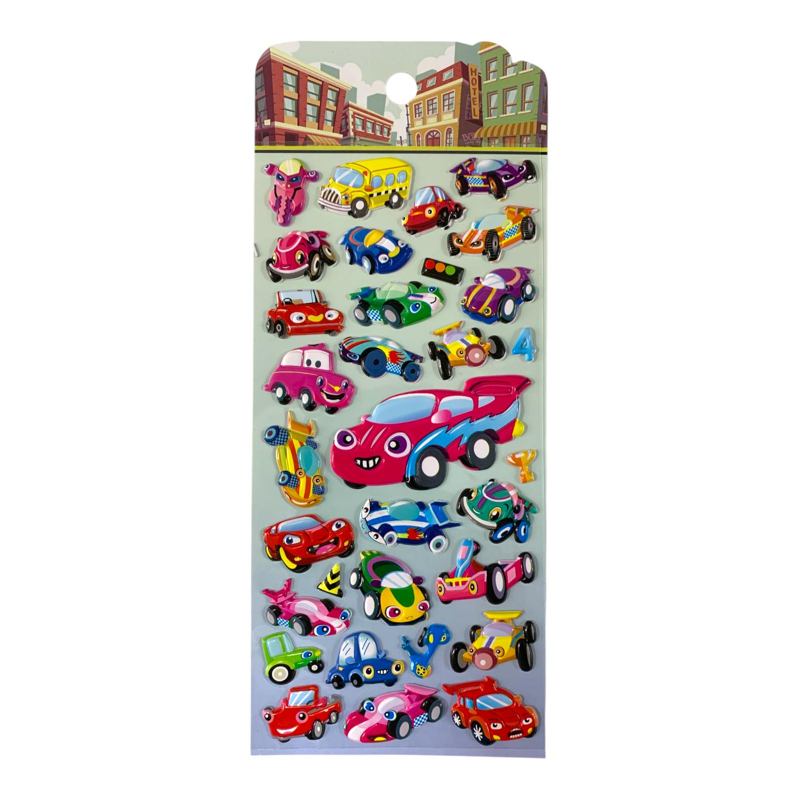 A&T Embossed Stickers Vehicles #9 || ستيكرات بارزة اي اند تي سيارات #9