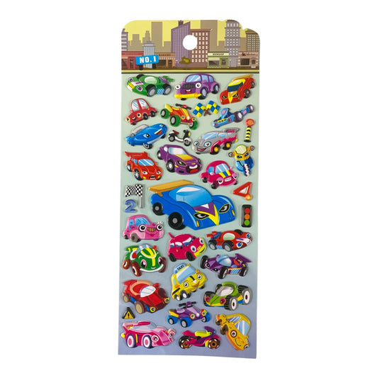 A&T Embossed Stickers Vehicles #10 || ستيكرات بارزة اي اند تي سيارات #10