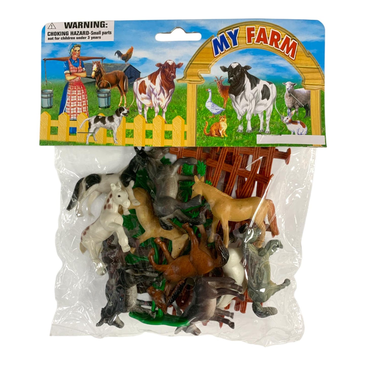 My Farm Animals Toy Set || مجسمات مجموعة حيوانات المزرعة
