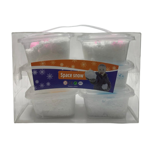 Fake Snow Pack 6 Pcs || ثلج سحري باكيت 6 علبة