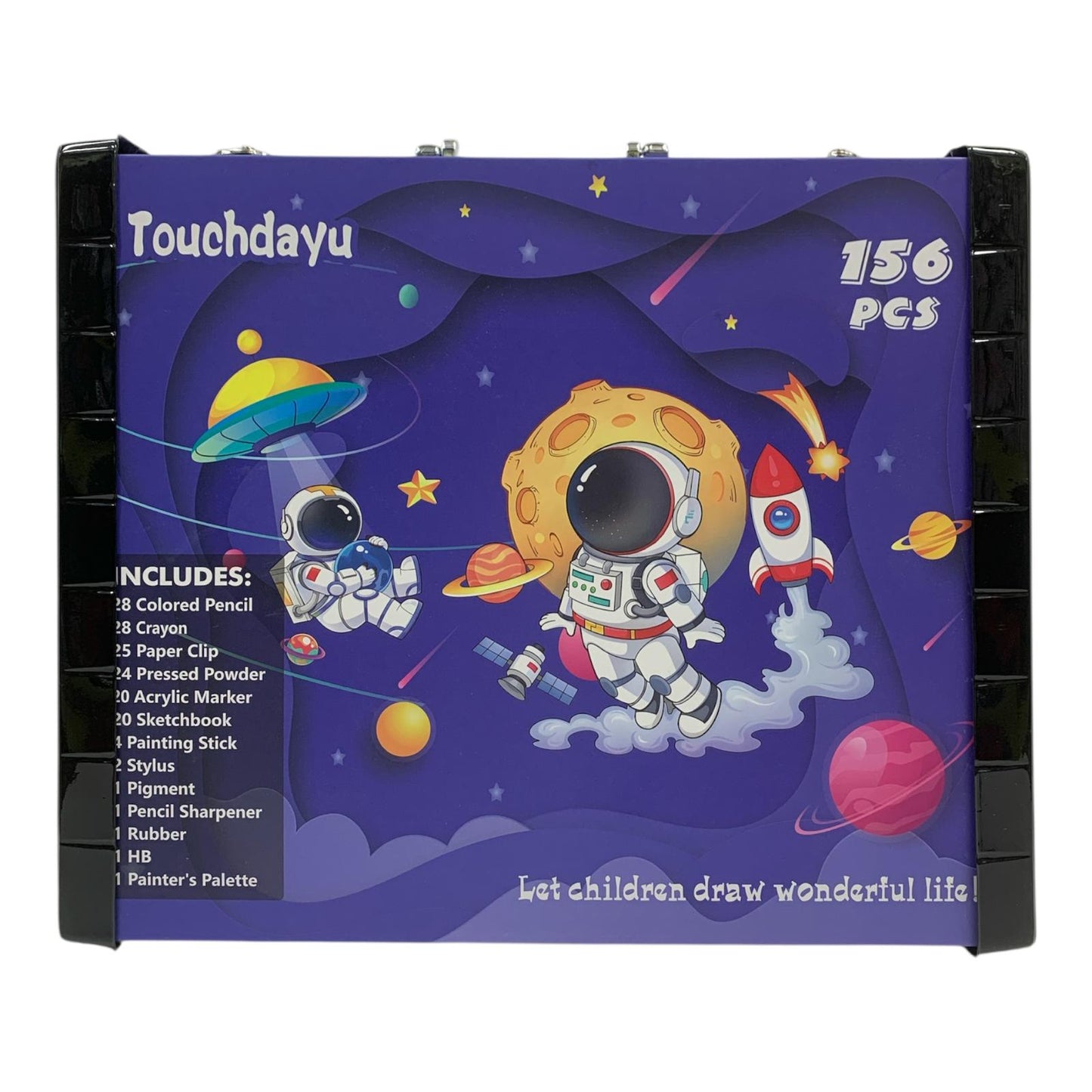 Astronaut Coloring Set 156 Pcs || مجموعة تلوين الفضائي 156 قطعة