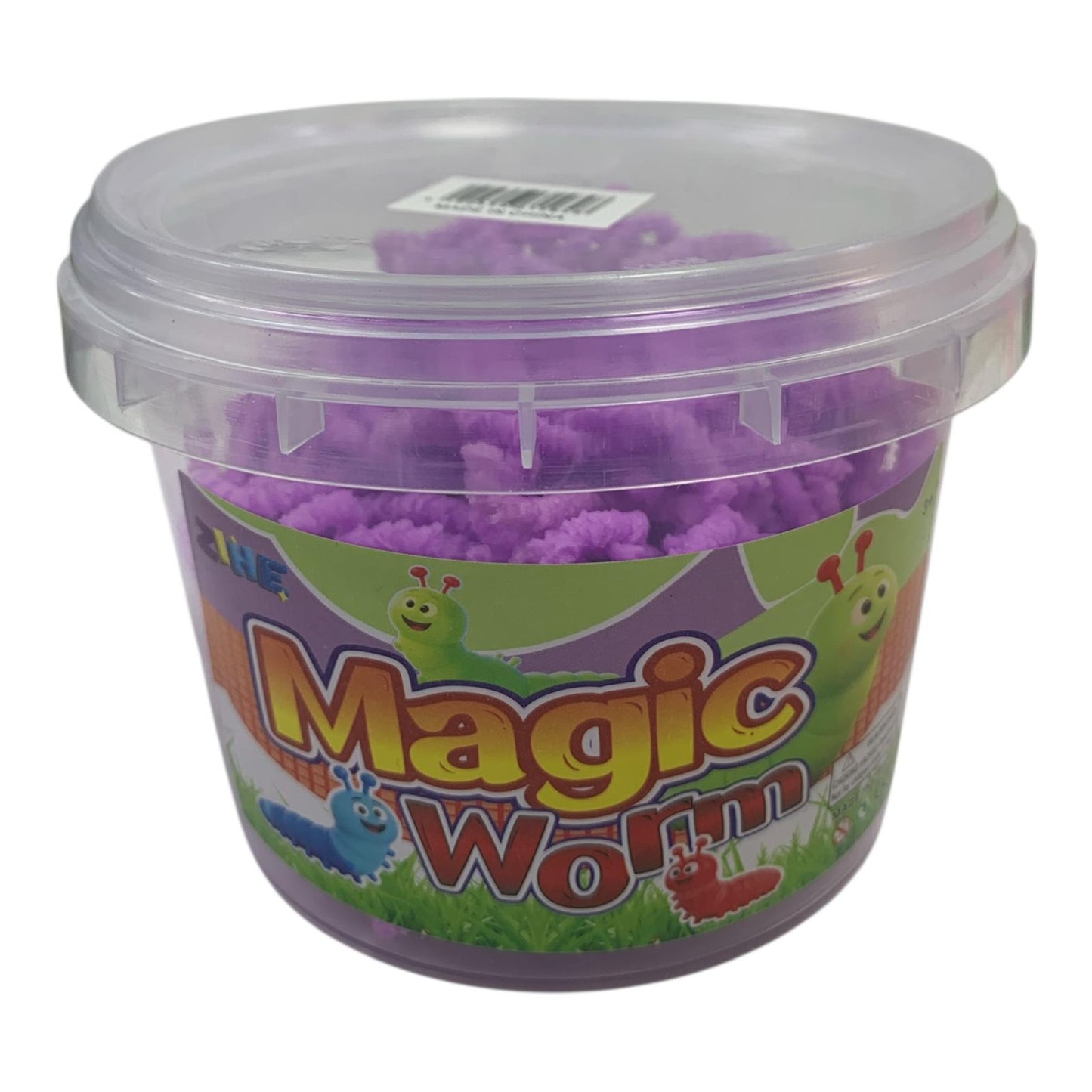 Magic Worm Clay 120 g Purple || طين ماجيك اصابع 120 جرام بنفسجي