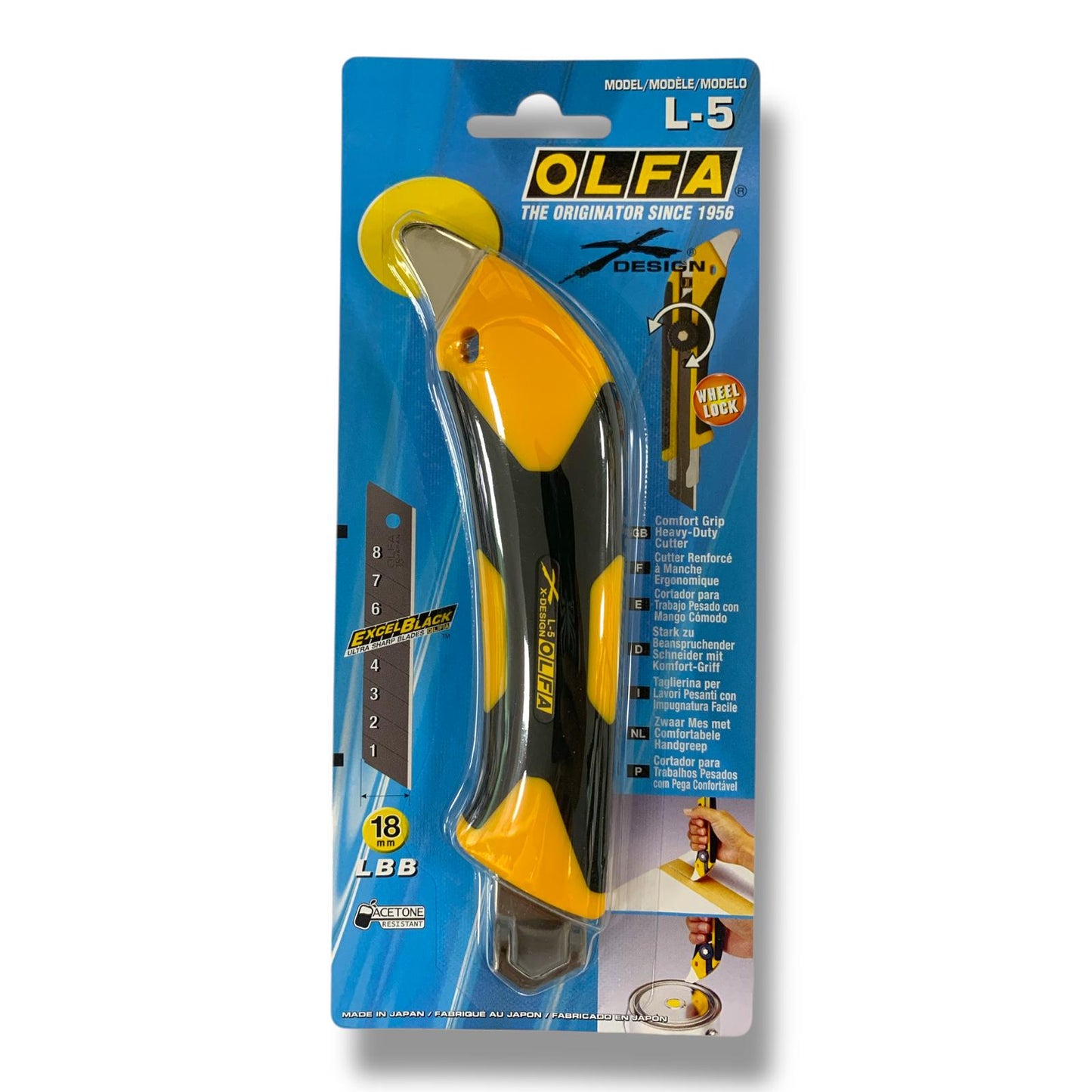 Olfa L-5 18 ml || كتر اولفا 18 مل 
