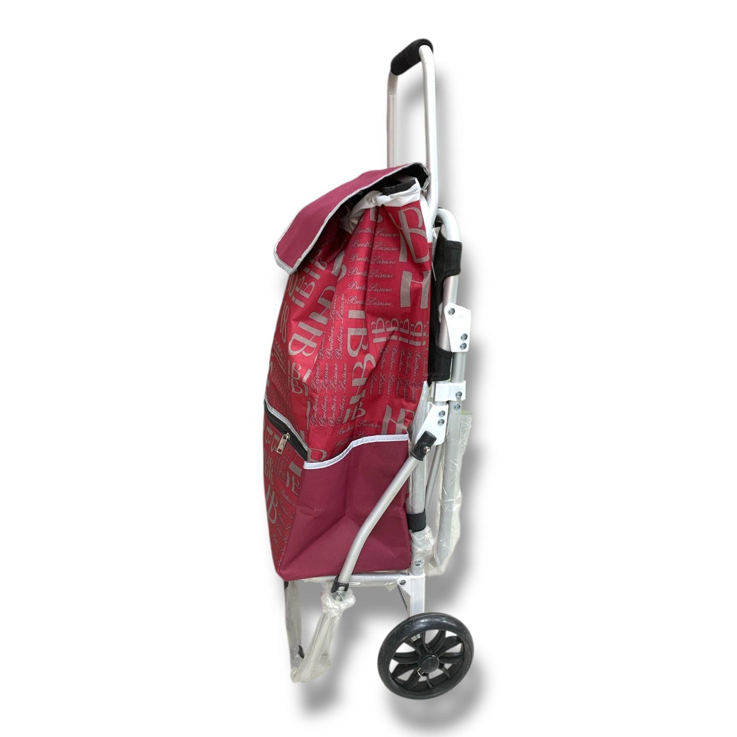 Teachers Trolley Bag Red with Chair || جنطة المدرسات ترولي لون احمر مع كرسي