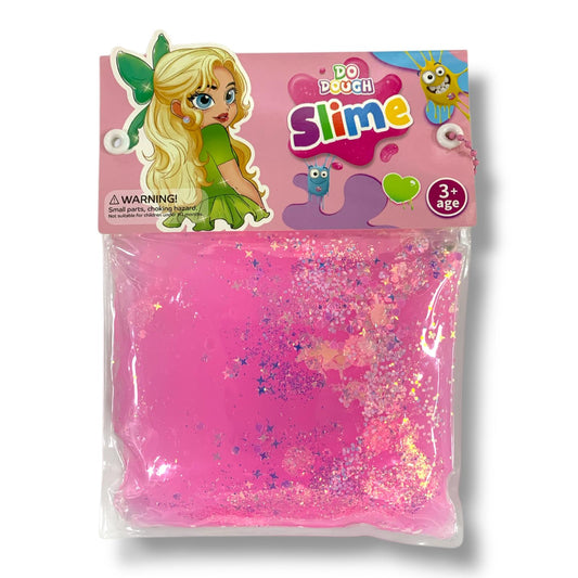 Do Dough Slime Bag Pink Glitter || سلايم دو دوه لون وردي جلتر