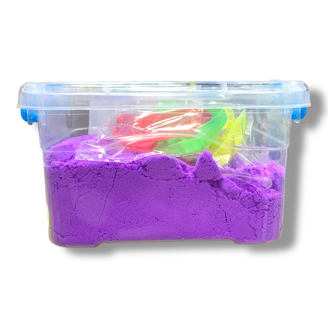 Kinetic Sand 1 KG Purple || رمل سحري 1 كيلو بنفسجي