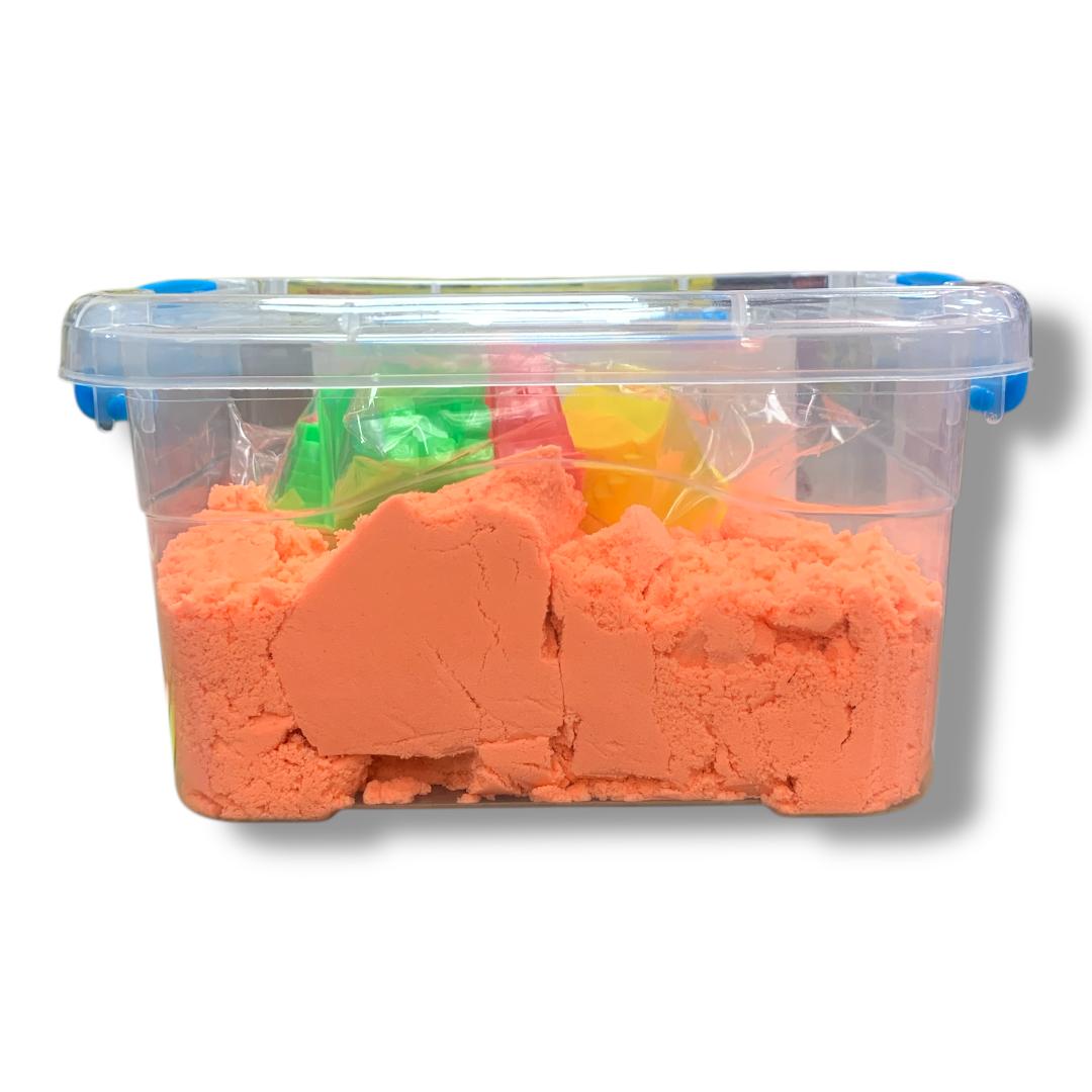 Kinetic Sand 1 KG Orange || رمل سحري 1 كيلو برتقالي