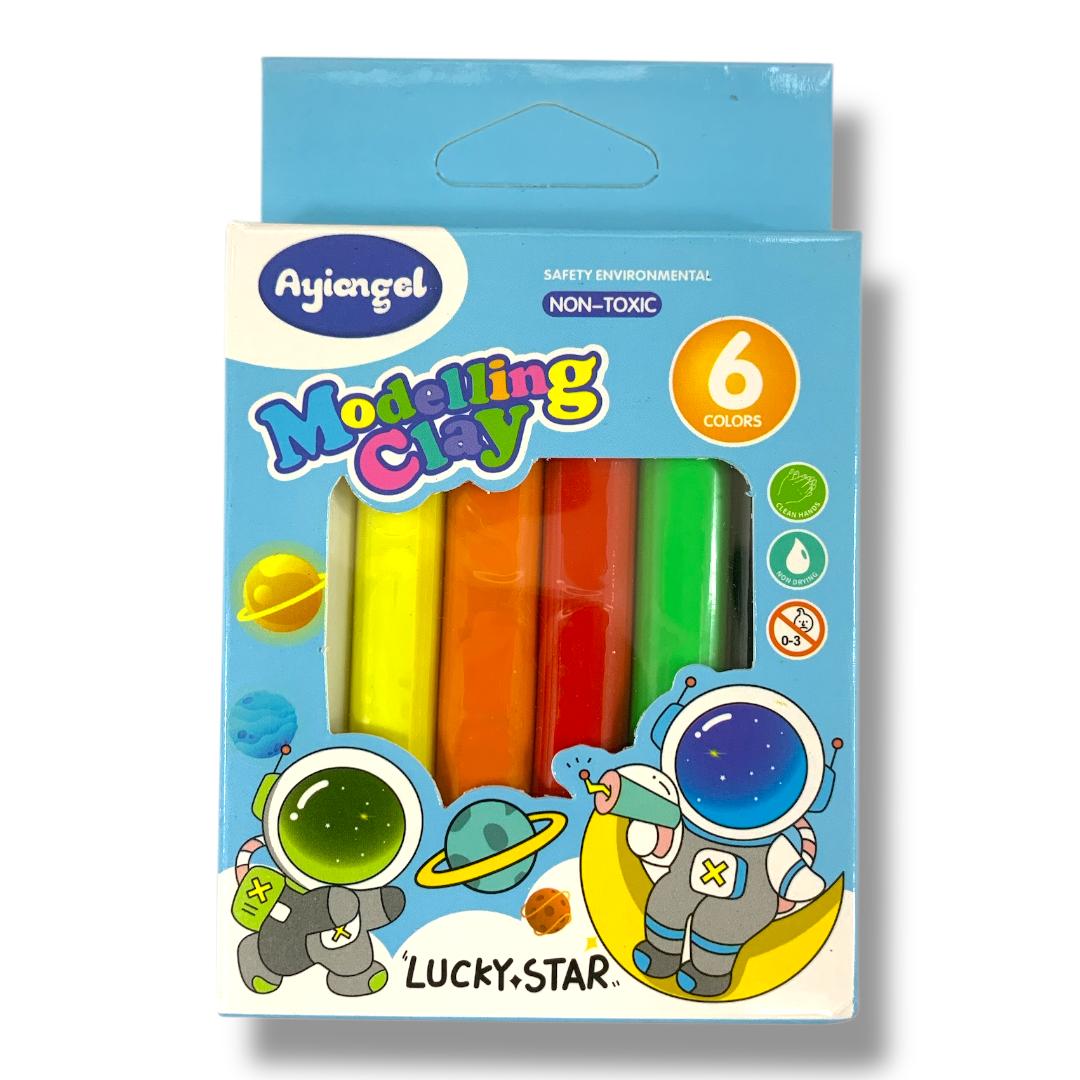 Astronaut Modeling Clay 6 Colors || طين صلصال 6 لون فضائي