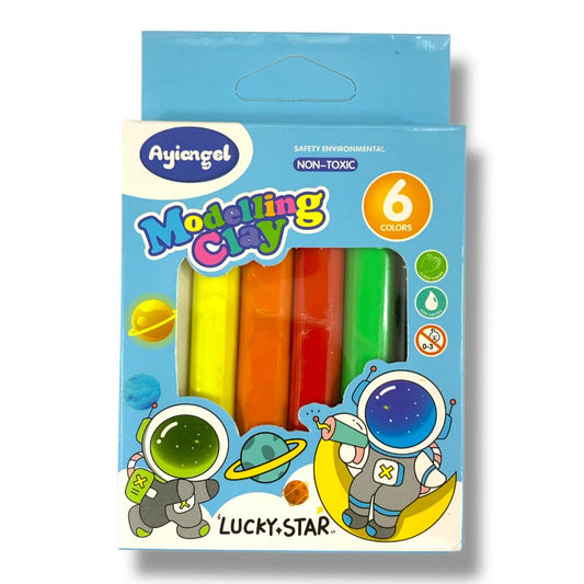 Astronaut Modeling Clay 6 Colors || طين صلصال 6 لون فضائي