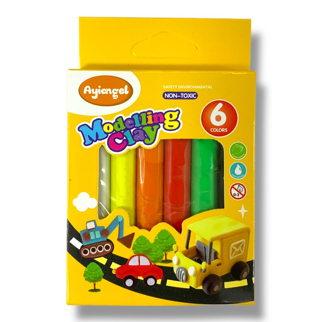 Modeling Clay 6 Colors || طين صلصال 6 لون