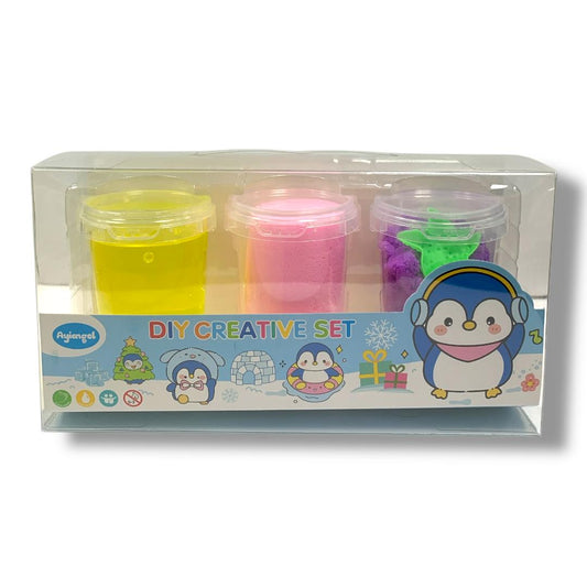 DIY Creative Set Sand Slime #2 || مجموعة رمل سحري و سلايم