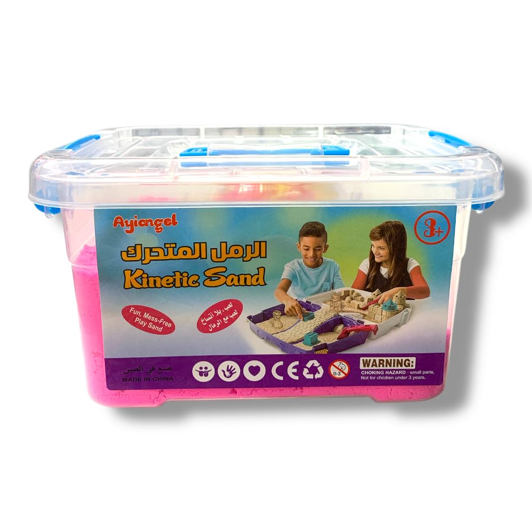 Kinetic Sand 1 KG Pink || رمل سحري 1 كيلو وردي
