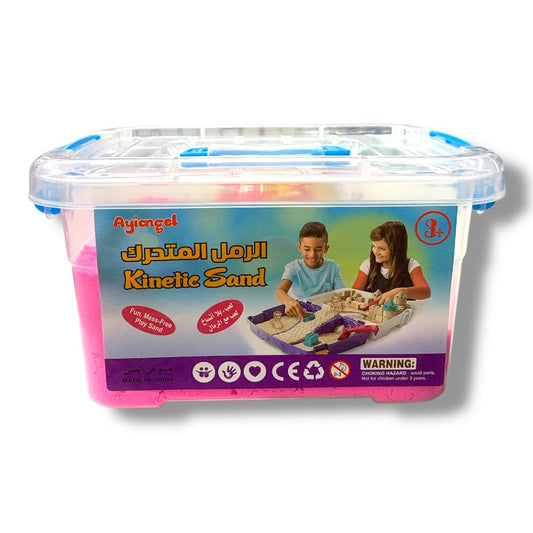 Kinetic Sand 1 KG Pink || رمل سحري 1 كيلو وردي