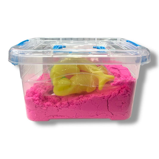 Kinetic Sand 1 KG Pink || رمل سحري 1 كيلو وردي