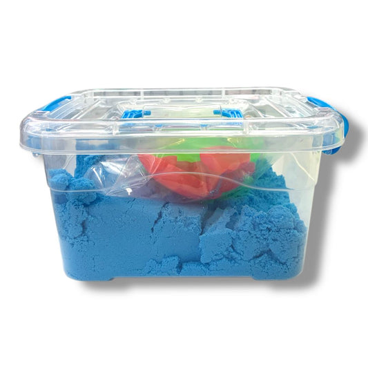 Kinetic Sand 1 KG Blue || رمل سحري 1 كيلو ازرق