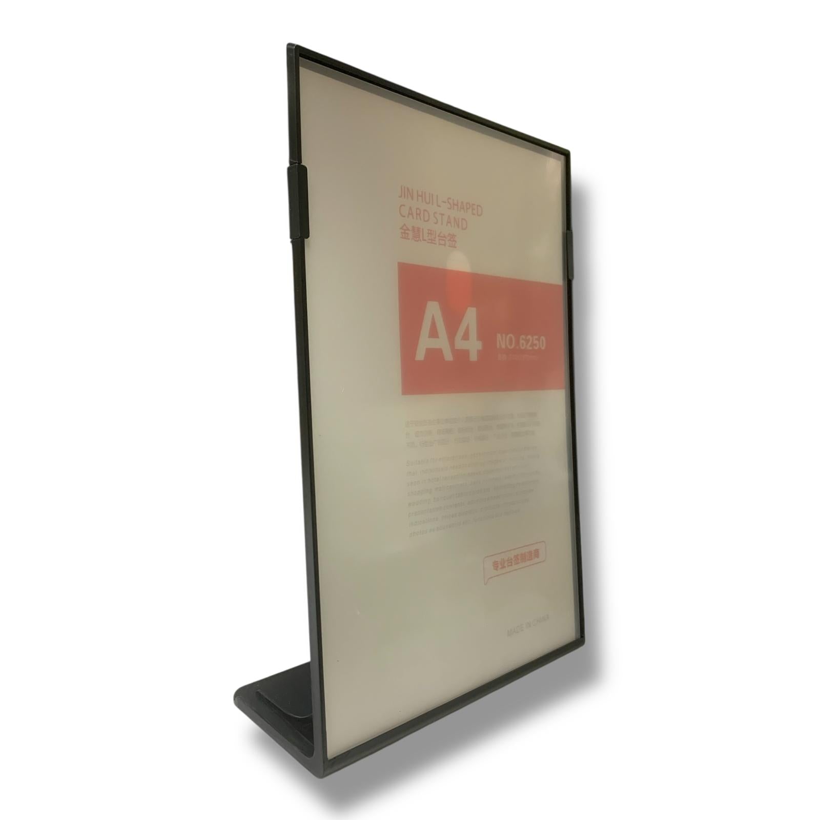 L Shaped Card Stand A4 Size || ستاند عرض حجم اي فور
