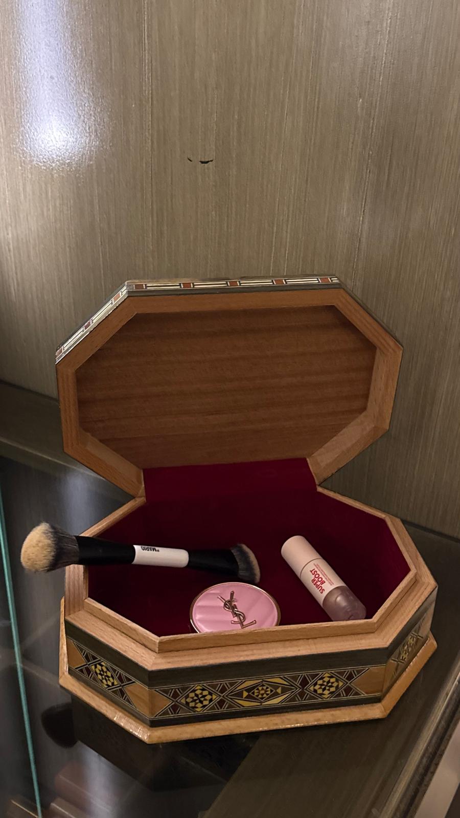 Octagonal Wooden Box || بوكس دمشقي خشبي ثماني