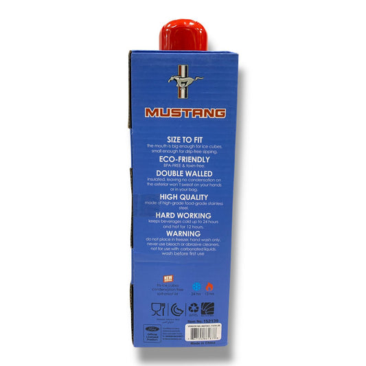 Cool Level Water Bottle 500 ml Double Steel Insulated Mustang || مطارة ماء كول ليفيل دبل ستيل عازلة للحرارة و البرودة 500 مل موستانج