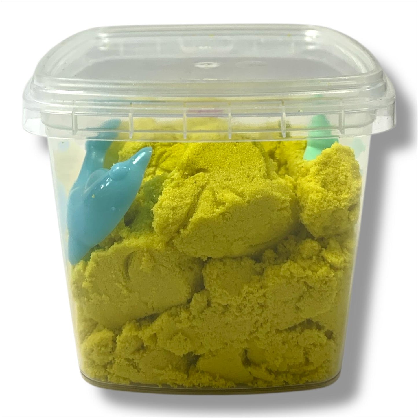 Kinetic Sand Mini Size Yellow || رمل سحري حجم ميني لون اصفر