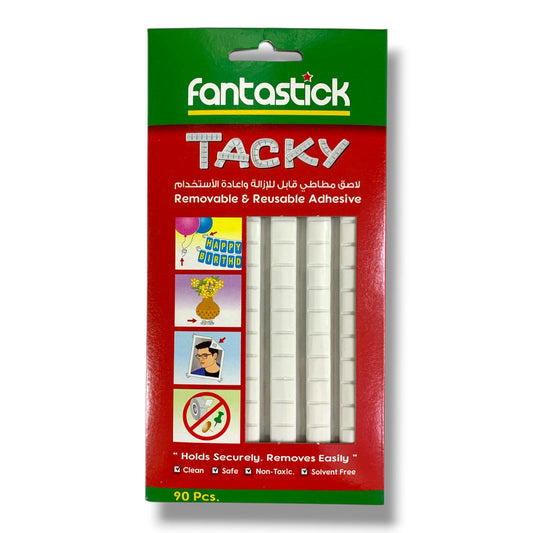 Fantastic Tacky Blu Tack 90 Pcs || فانتاستيك بلو تاك 90 قطعة