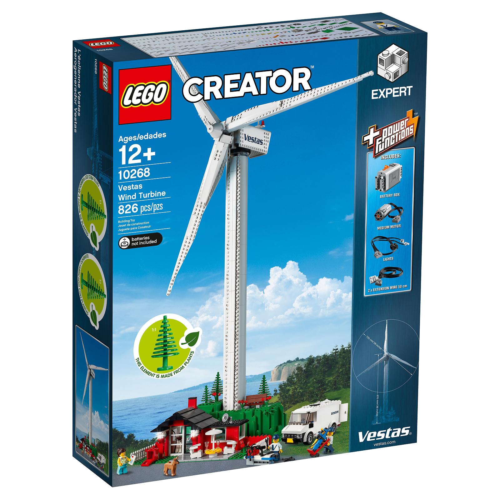 Lego Creator Wind Turbine 826 Pcs || ليقو توربينه الرياح 826 قطعه