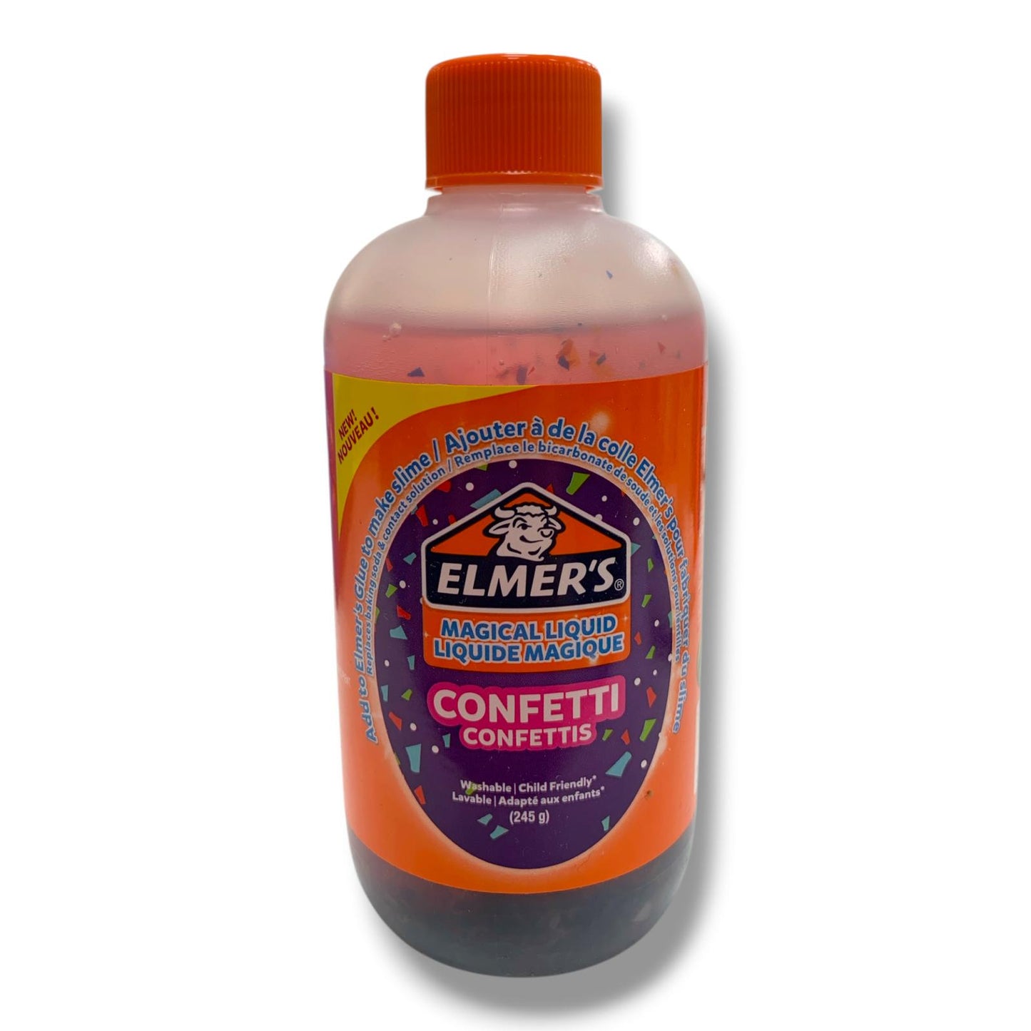 Elmers Magical Liquid Slime Activator Confetti 245g || مفعل سلايم المرز كونفيتي 245 جرام