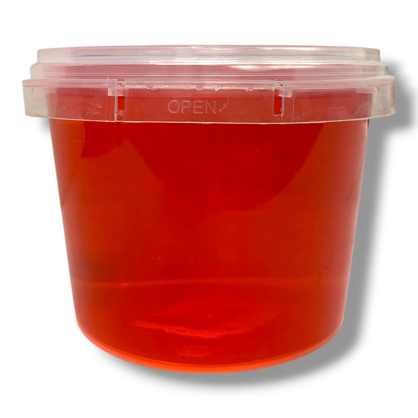 Jumbo Tub Stretchy Slime 500 g Red || علبة سلايم حجم 500 جرام لون احمر
