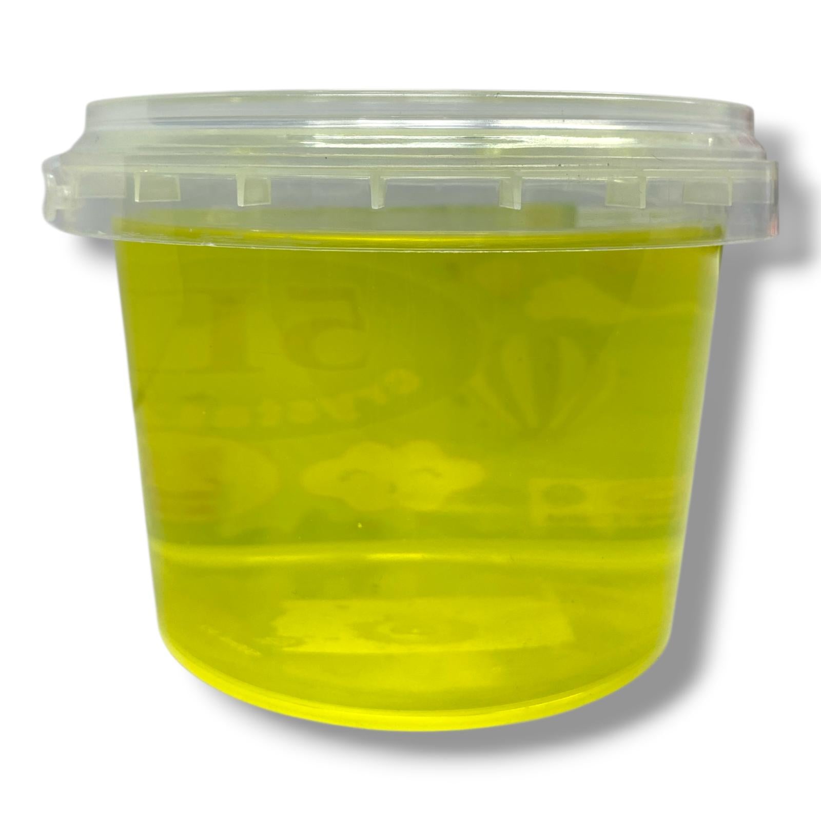 Jumbo Tub Stretchy Slime 500 g Yellow || علبة سلايم حجم 500 جرام لون اصفر