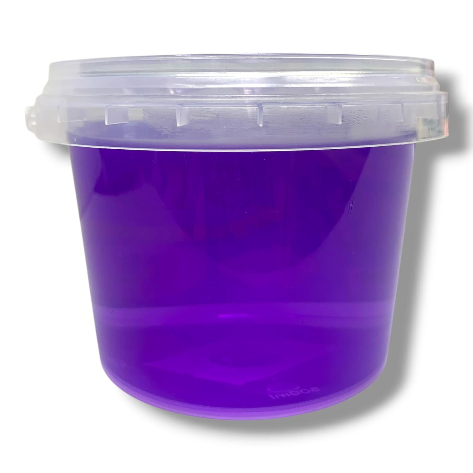Jumbo Tub Stretchy Slime 500 g Purple || علبة سلايم حجم 500 جرام لون بنفسجي