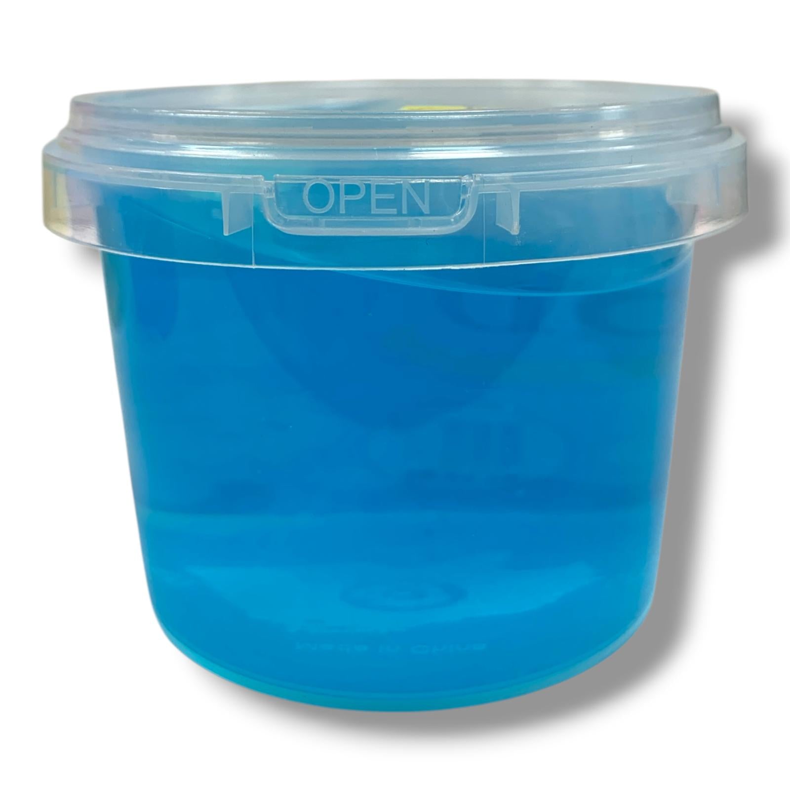 Jumbo Tub Stretchy Slime 250 g Blue || علبة سلايم حجم 250 جرام لون ازرق 