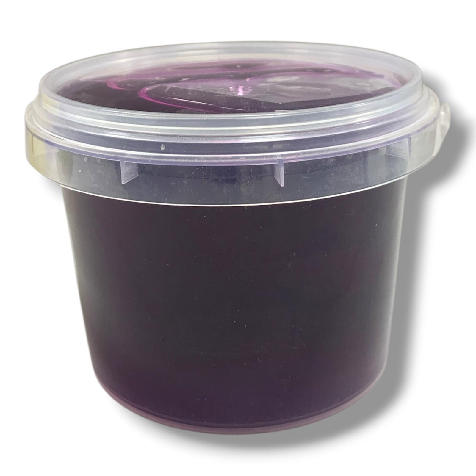 Jumbo Tub Stretchy Slime 250 g Dark Purple || علبة سلايم حجم 250 جرام لون ينفسجي غامق