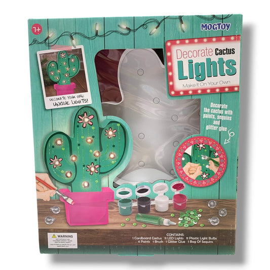Mogtoy Decorate Cactus Lights || لعبة تزيين الصبارة 
