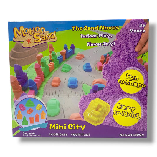 Mogtoy Motion Sand Mini City || لعبة الرمل السحري المدينة المصغره