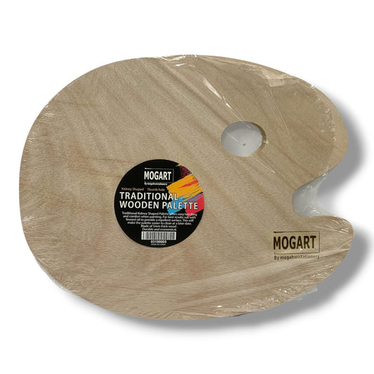 Mogart Wood Painting Palette  || باليت رسم خشب موق ارت 