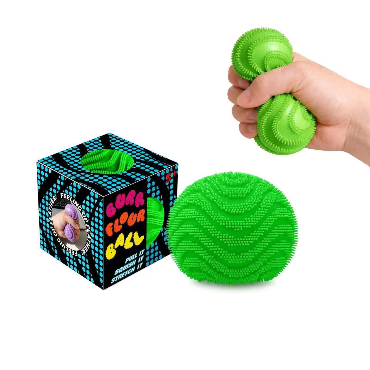 Needoh Fuzz Ball Wonder Waves Pink || نيدو فز بول مموج وردي