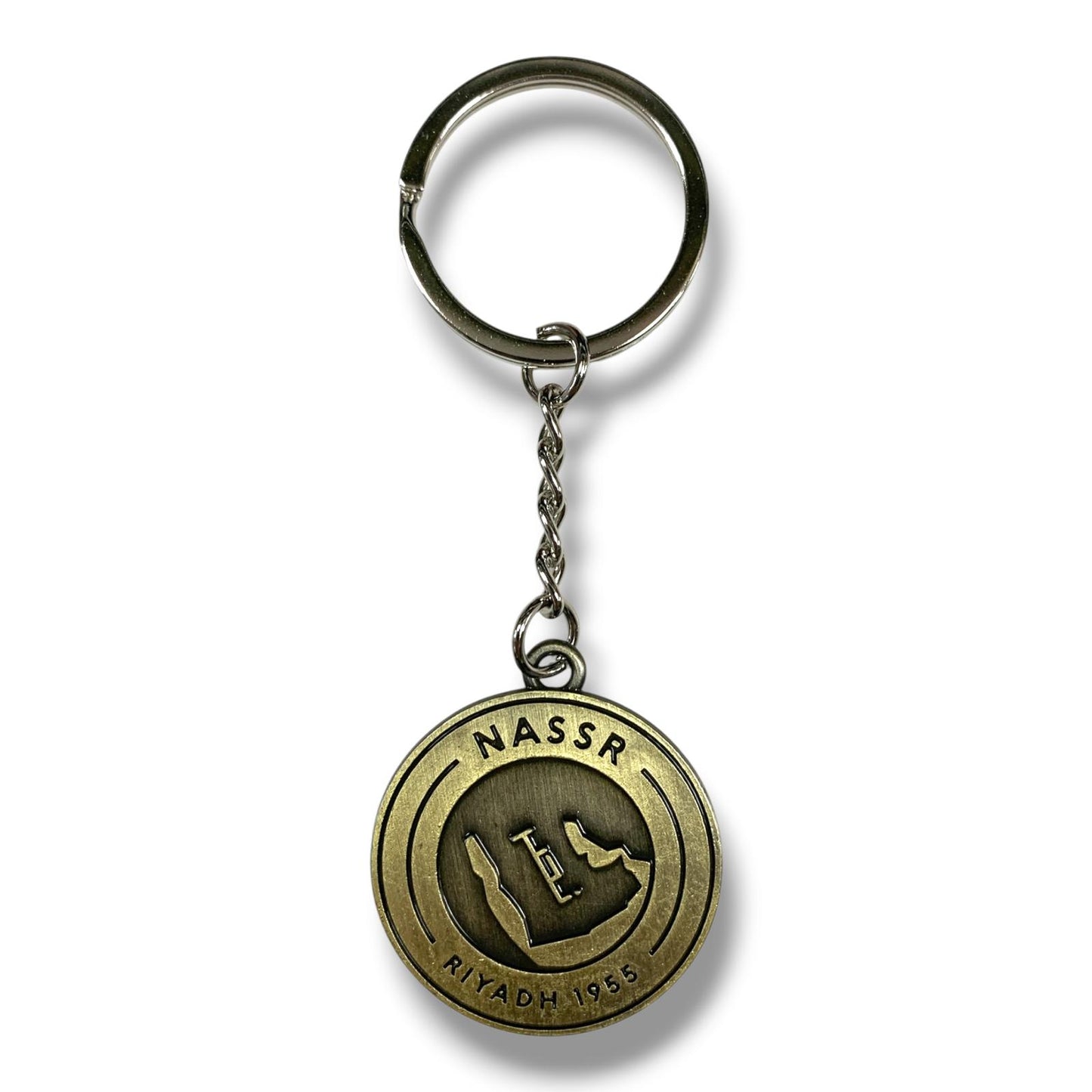 AL Nasr Metal Keychain || ميدالية مفاتيح النصر