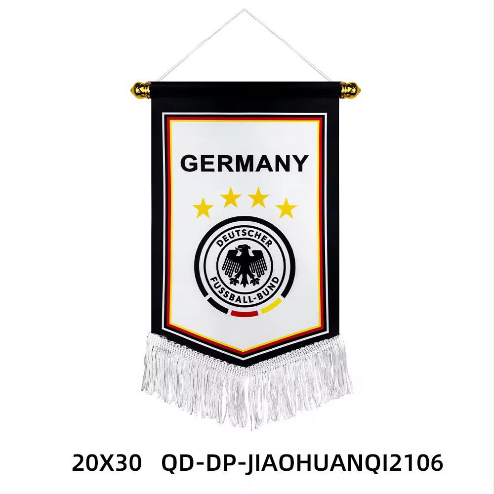 Germany Flag Pennant || علم تعليق المانيا