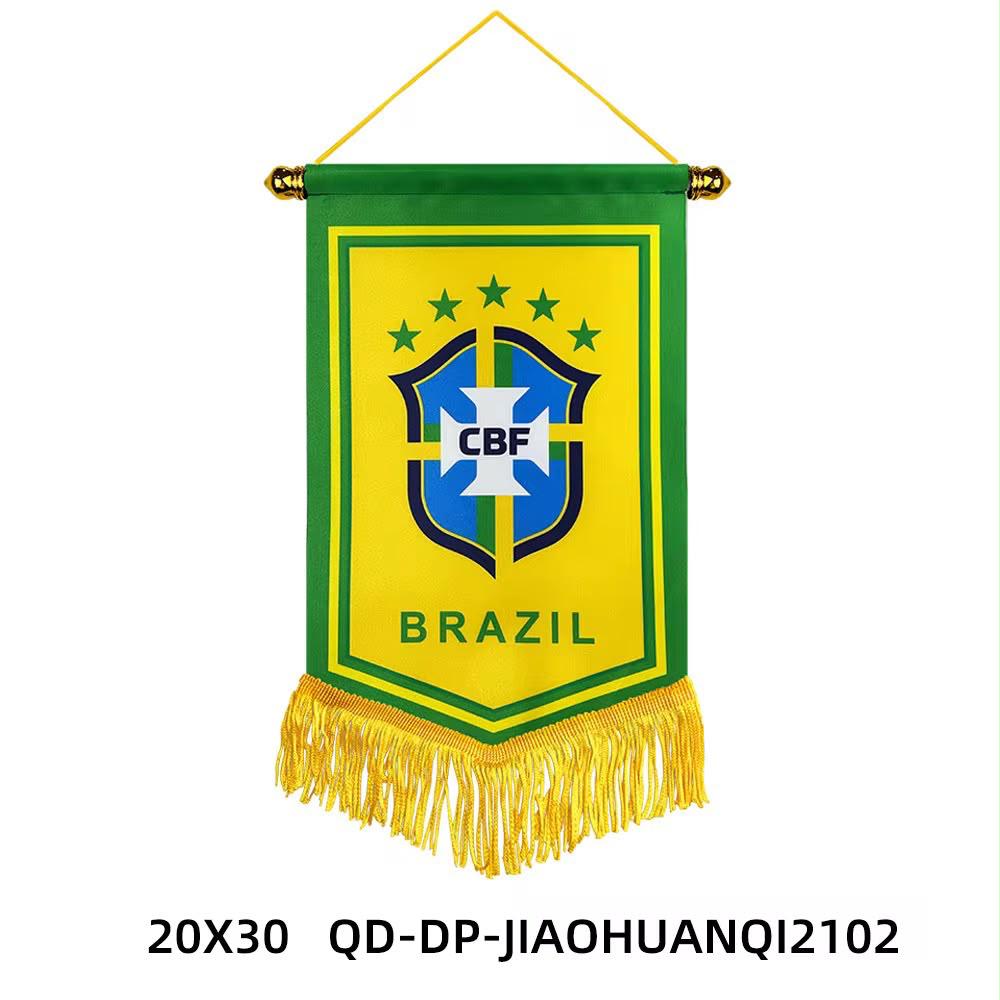 Brazil Flag Pennant || علم تعليق المانيا