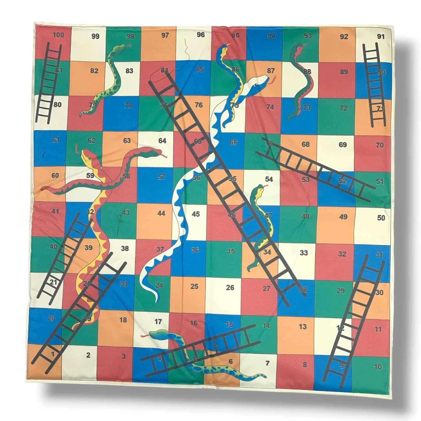 Ludo En7ash Yal Theeb 60 x 60 Medium Size Board Game || لعبة انحش يا الذيب حجم وسط 60 * 60 سم