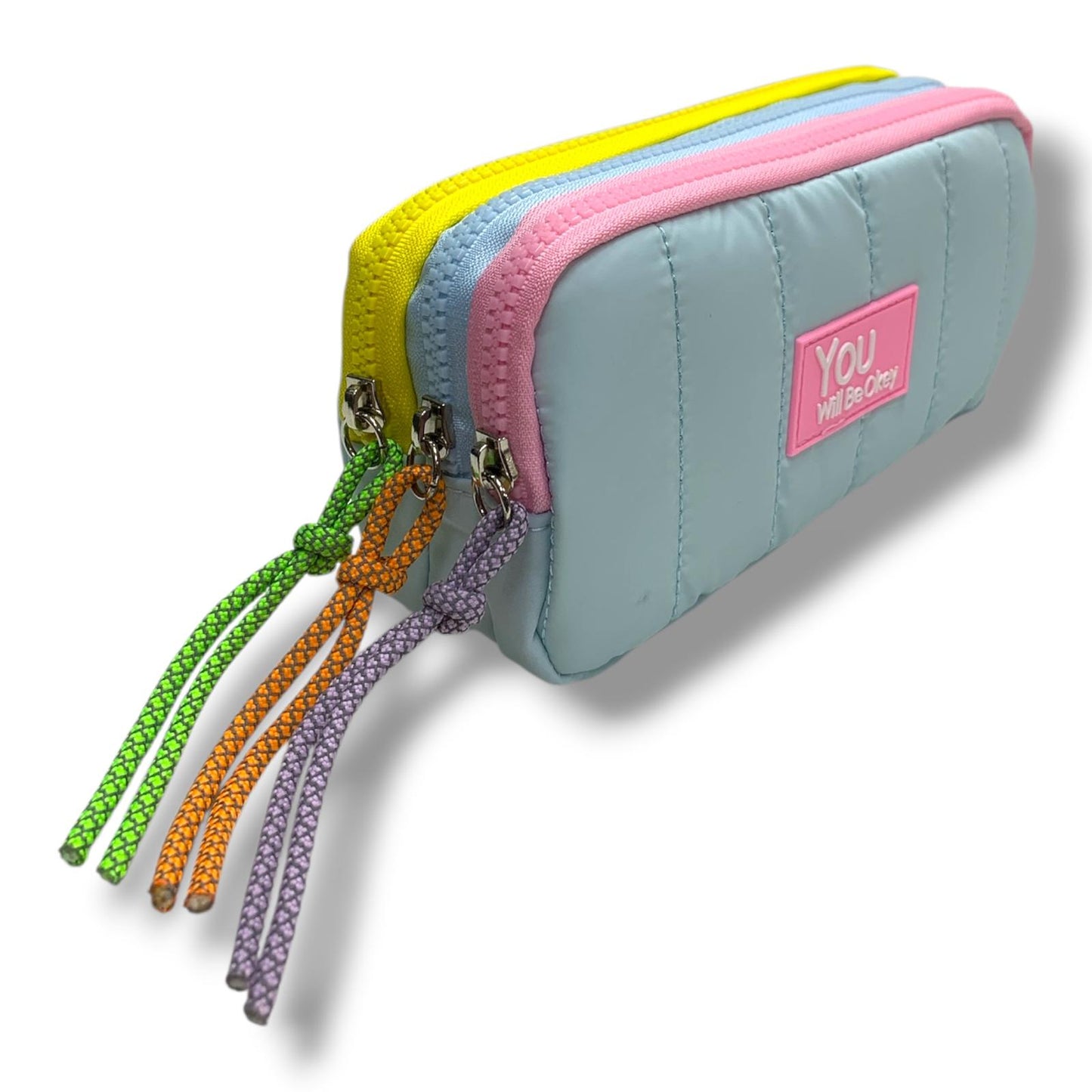 A&T Large Pencil Pouch 3 Zipper #1 || مقلمة كبيرة عدد 3 سحاب #1