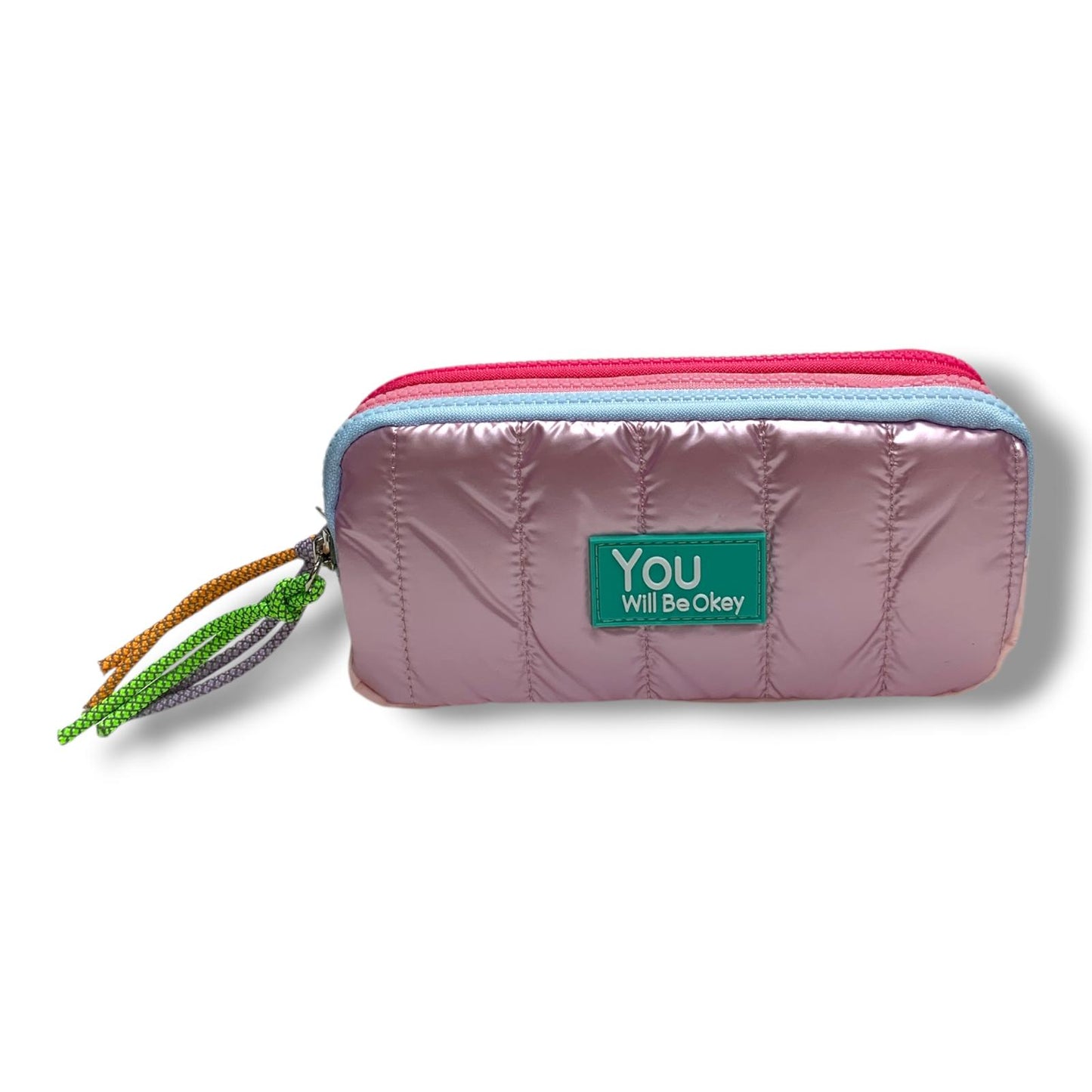 A&T Large Pencil Pouch 3 Zipper #2 || مقلمة كبيرة عدد 3 سحاب #2