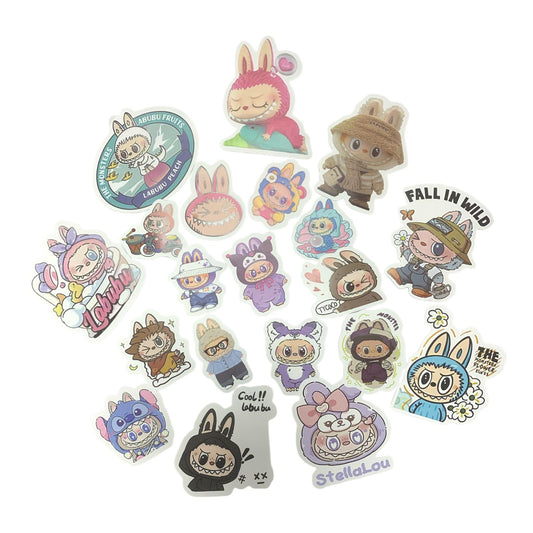 Labubu Stickers Pack || مجموعة ستيكرز لابوبو