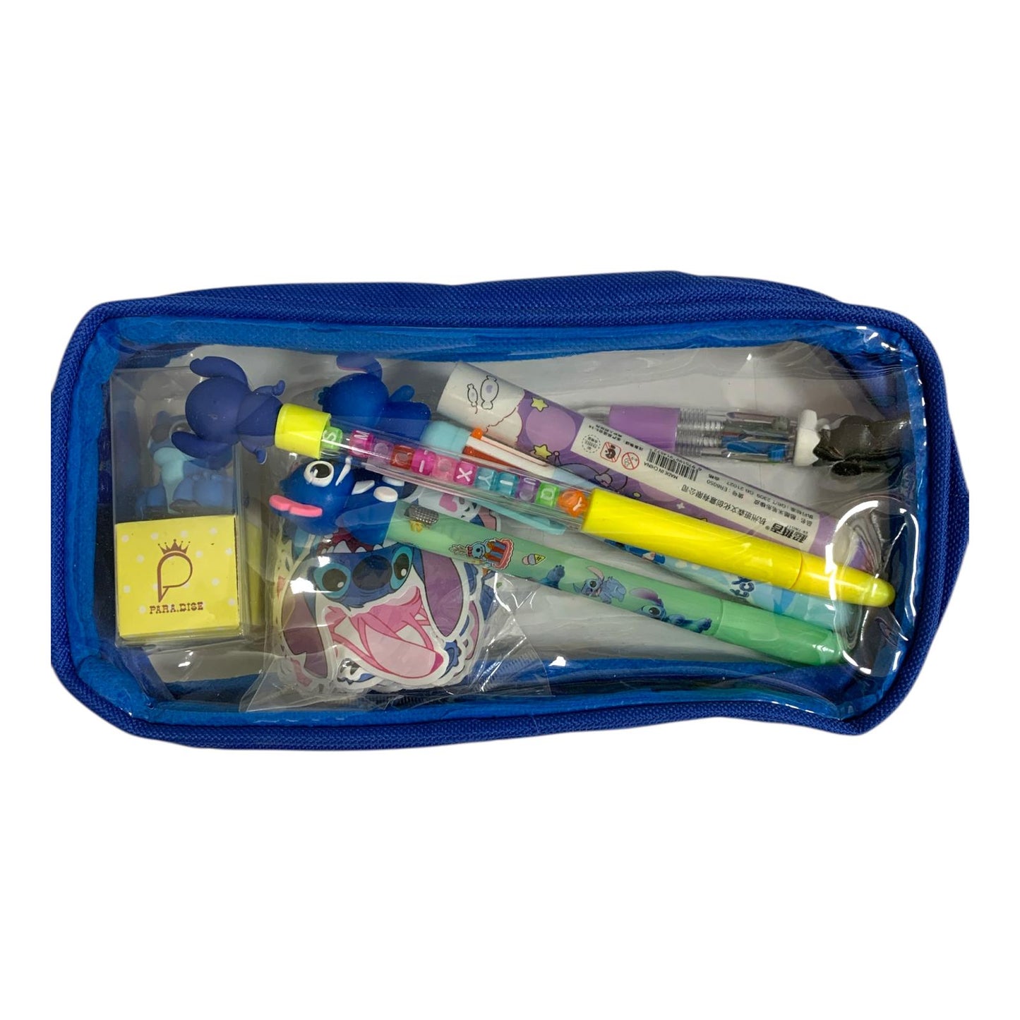 Disney Stitch Stationery Set 7 Pcs || مجموعة قرطاسية ستيتش 7 حبة