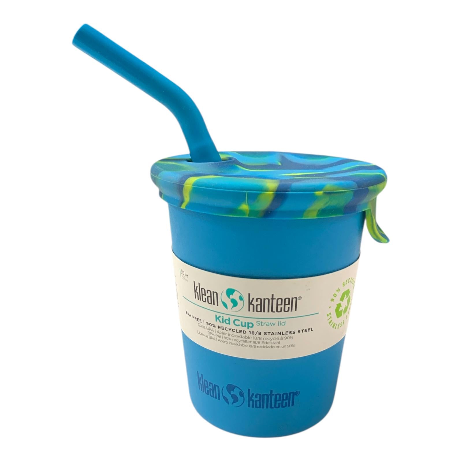 Klean Kanteen Kids Sippy Cup with Straw 295 ml #3 || كوب ماء مع عود مصاص للاطفال 295 #3