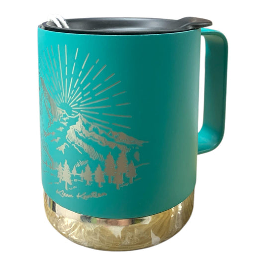 Klean Kanteen 355ml Camp Mug Green || كوب ماء للتخييم كلين كانتين 355 مل لون اخضر