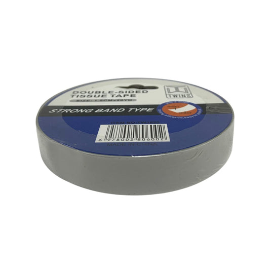 A&T Twins Double Sided Tissue Tape 1.8 cm Small || تيب دبل فيس لاصق وجهين اي اند تي توينز حجم صغير 1.8 سم