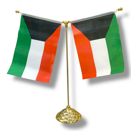 Y Shape Flag Holder || سارية علم للمكتب علمين