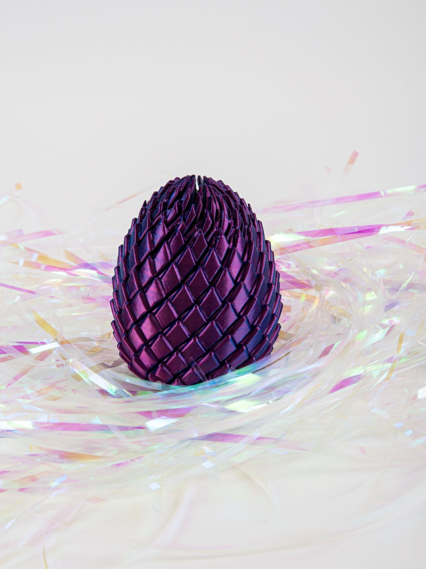 Dragon Egg 3D Printed Woow Crafts Fidget Toy Stress Relief Focus Meditation Enhancer Fire Red || لعبة الراحة النفسية بيضة التنين لتخفيف التوتر و تعزيز التركيز و التامل من واو كرافتس لون احمر ناري