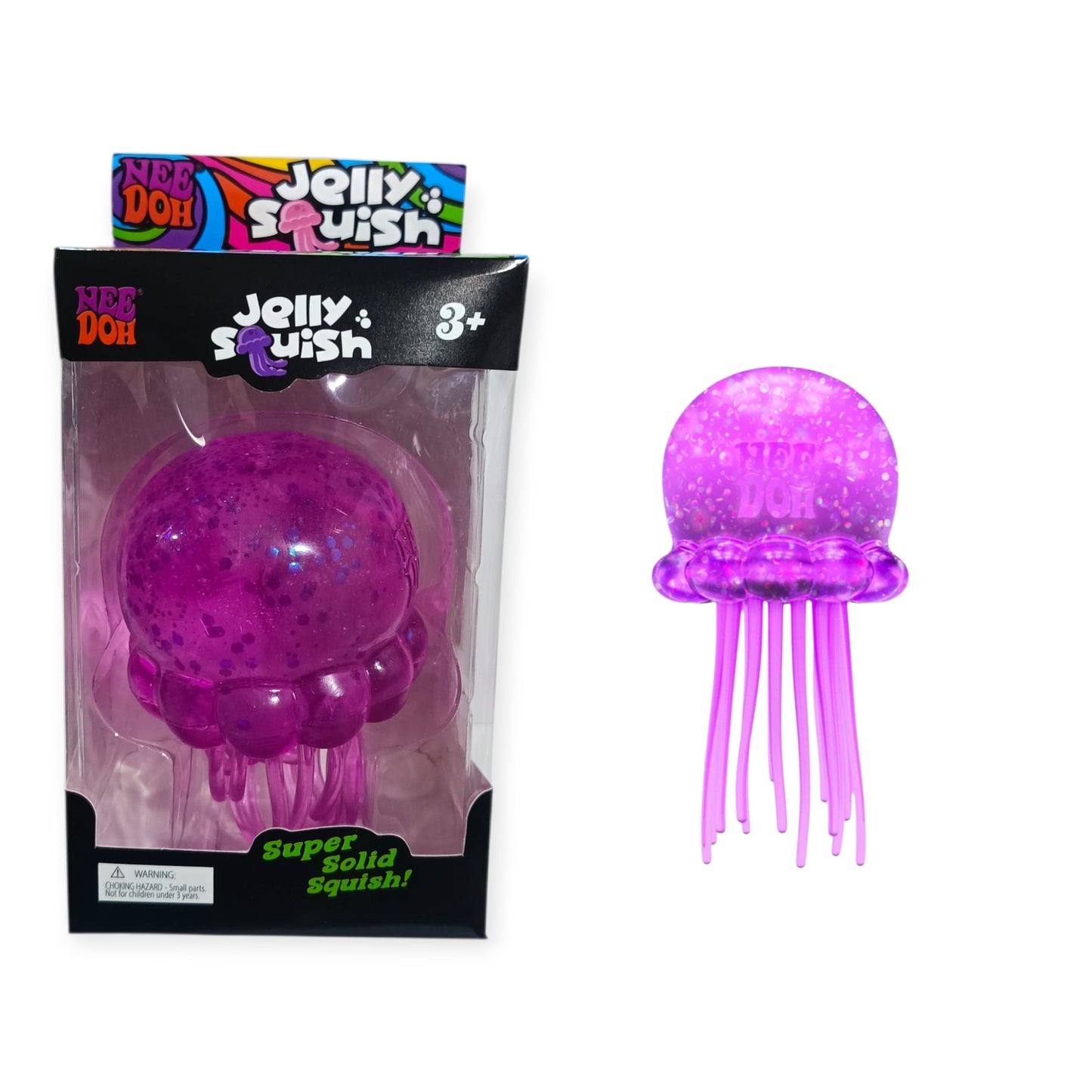 Needoh Jumbo Jelly Squish Purple Color || نيدو جيلي سكويش جامبو لون بنفسجي